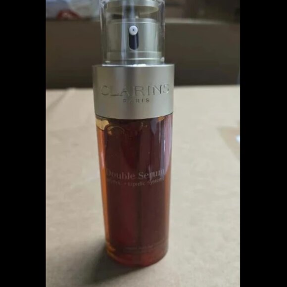 New Clarins Double Serum Hydric + Lipidic System 3.3 oz / 100ml – New Sealed - Picture 2 of 3